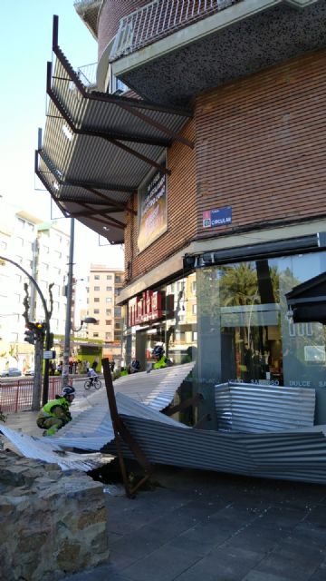 El Ayuntamiento de Murcia resuelve más de 150 incidencias por la alerta naranja por viento