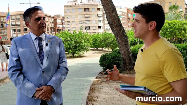 Entrevista al Alcalde de Murcia José Antonio Serrano. Semana del Orgullo LGTBIQ+