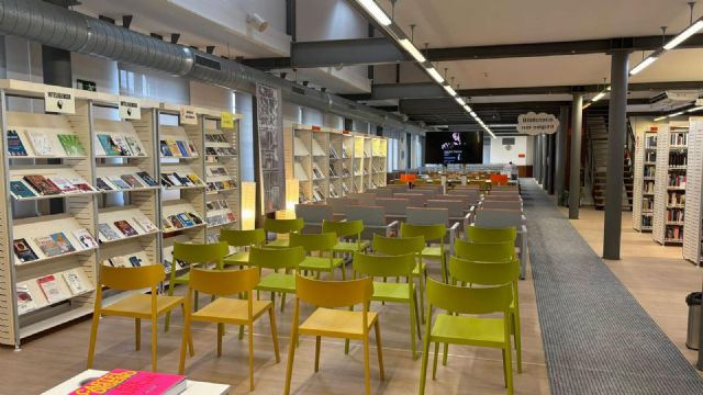 La Biblioteca Municipal Río Segura reabre sus puertas el lunes día 15 con nueva climatización más eficiente