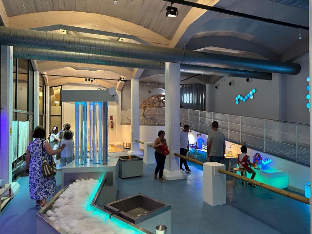 Murcia se suma al Año Internacional de la Preservación de los Glaciares sensorial en el Museo de la Ciencia y el Agua
