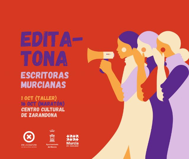 Los Centros Culturales celebran el Día de las Escritoras con un maratón de edición de autoras murcianas