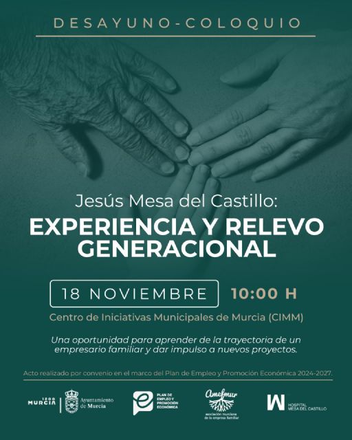 El CIMM acoge una jornada gratuita para impulsar el relevo generacional en la empresa familiar