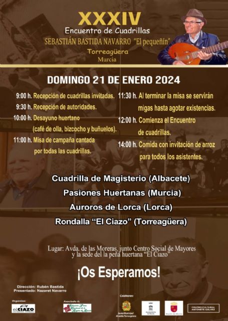 Torreagüera se prepara para su XXXIV Encuentro de Cuadrillas con degustaciones de migas y arroz