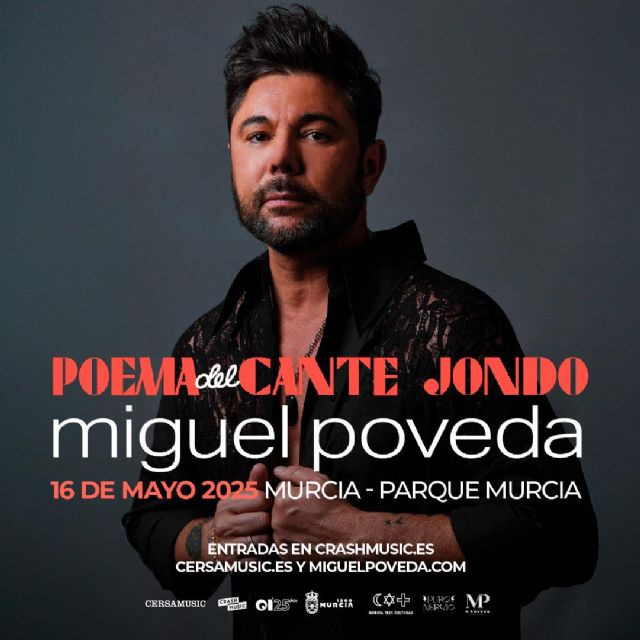 El cantaor Miguel Poveda inaugura el Festival Murcia Tres Culturas que cumple su 25 aniversario