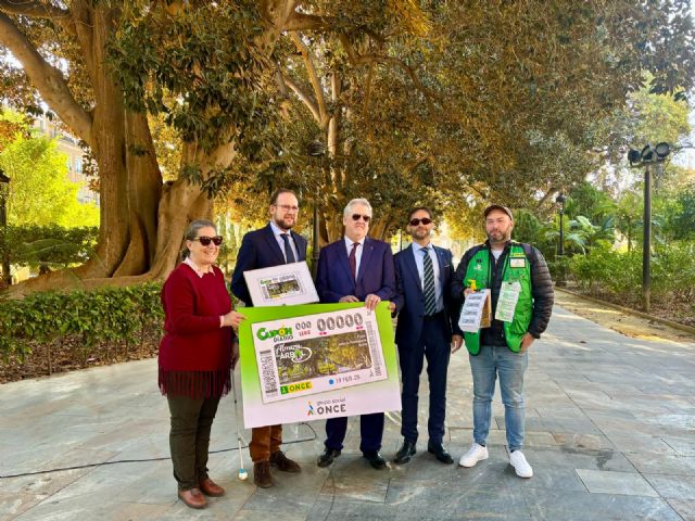 Los emblemáticos ficus de Floridablanca serán protagonistas de un cupón de la ONCE