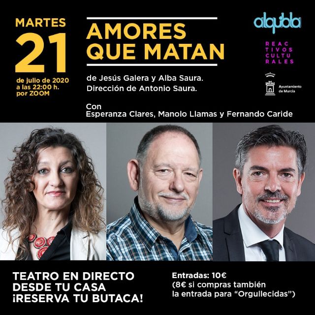 La próxima semana se estrena el primer proyecto seleccionado de todo el programa de ´Reactivos culturales´