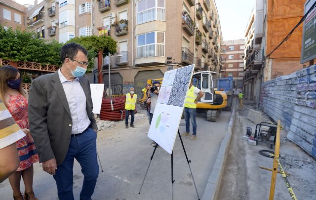 El peatón ganará espacio y accesibilidad en la emblemática plaza de Santa Eulalia con la ampliación de sus aceras