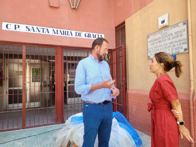 Los colegios empezarán el curso con las obras de verano sin terminar
