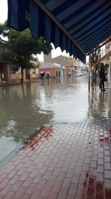 El PSOE lamenta que el equipo de Ballesta no haya realizado trabajos preventivos para evitar de nuevo inundaciones