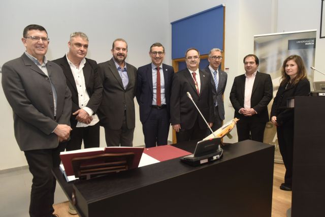 Toma de posesión del decano de la facultad de Bellas Artes de la Universidad de Murcia