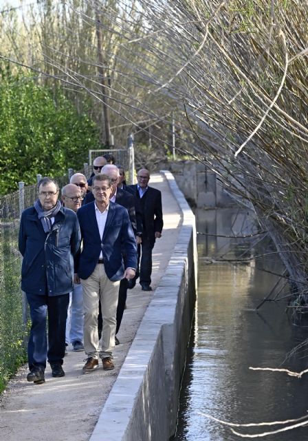 La Aljufía recupera su esplendor con el acondicionamiento de la ruta Murcia – Azud de la Contraparada