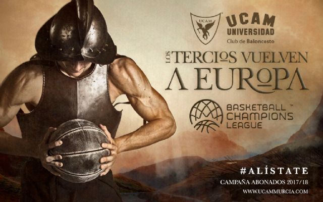 El UCAM Murcia CB disputará la Basketball Champions League