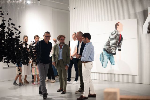 La Cárcel Vieja acoge la exposición 'PatrimoniUm', un viaje al patrimonio artístico contemporáneo de la Universidad de Murcia