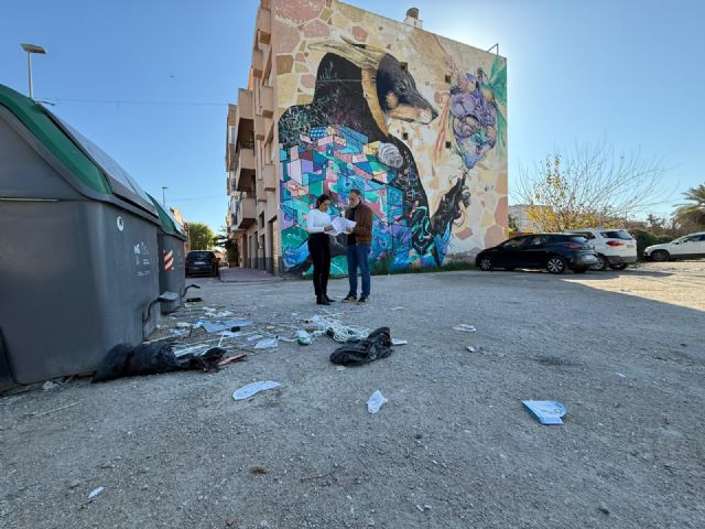 El PSOE denuncia la falta de avances en el recinto ferial de Cabezo de Torres a pocos días del inicio del carnaval