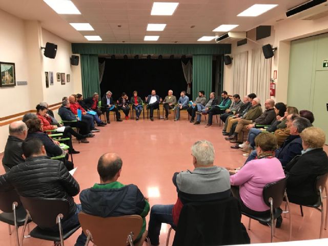 El concejal José Guillén atiende las demandas de las pedanías en Alquerías