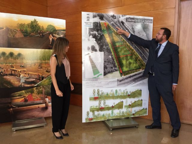 Una gran alameda y un bosque de ribera comunicará el Paseo del Malecón y el río Segura