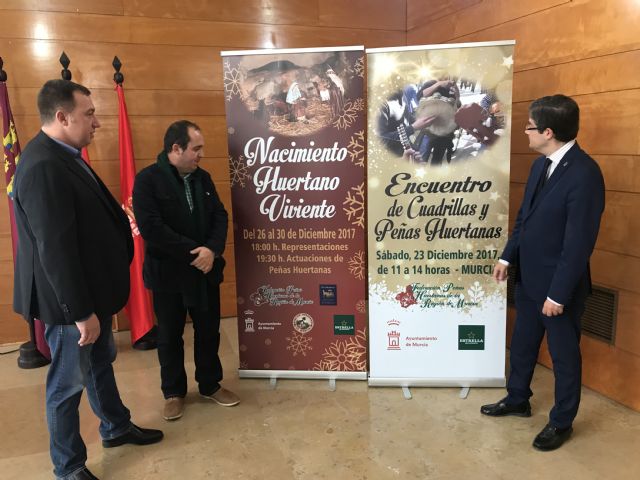 Más de una decena de grupos participarán en el Encuentro de Cuadrillas y Peñas Huertanas que recorrerá las calles del casco urbano el próximo sábado