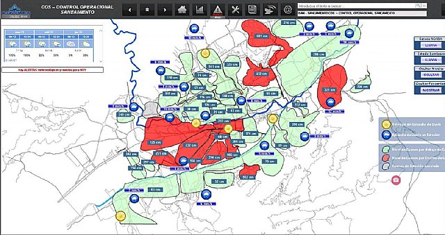 Murcia registra hasta 60 litros por metro cuadrado de lluvia en las últimas 24 horas