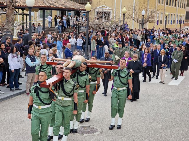 La UCAM celebrará el próximo lunes la procesión del Cristo Universitario de la Salud con la Brigada Paracaidista