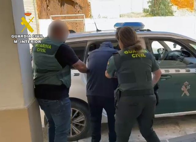La Guardia Civil detiene en Murcia al presunto autor de varios robos con violencia