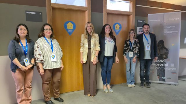 Murcia amplía la red de Puntos Azules con la incorporación del Servicio de Juventud para reforzar la protección a la infancia y adolescencia