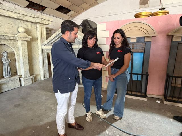 El pórtico monumental de los Huertos del Malecón volverá a ser la gran puerta de entrada a la Feria de Murcia