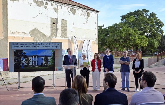 El nuevo Centro Municipal de El Palmar integrará biblioteca, sala de estudio 24 horas y nuevos espacios para los vecinos