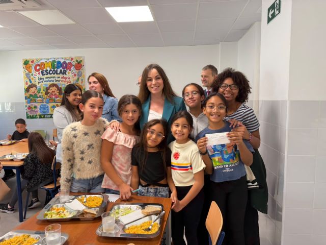 El Ayuntamiento suma cuatro nuevos comedores escolares de pedanías dando servicio a más de 450 alumnos
