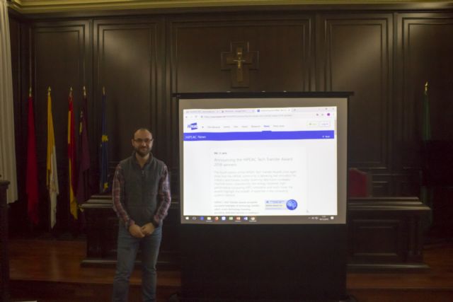Un investigador de la UCAM premiado con el HiPEAC Techonolgy Transfer Adward