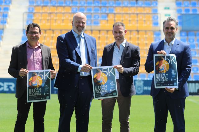 Presentada la III UCAM Solidaria - 5K y Marcha en favor de AFACMUR