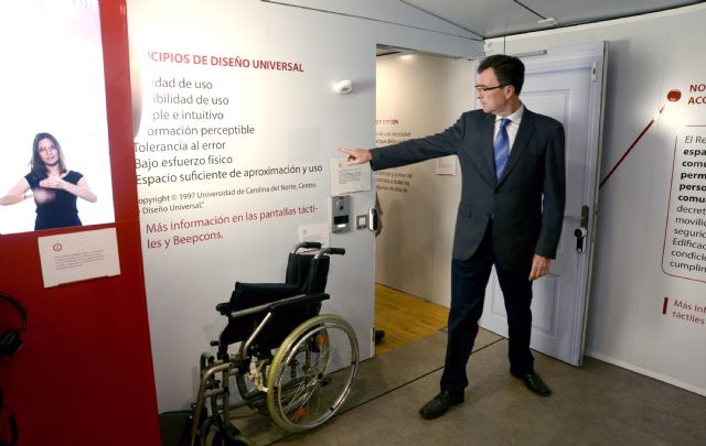 La ONCE trae a Murcia una casa inteligente en la que diseño y accesibilidad van de la mano