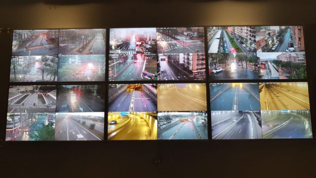 El tráfico se redujo un 83% el pasado sábado y un 85% el domingo en Murcia