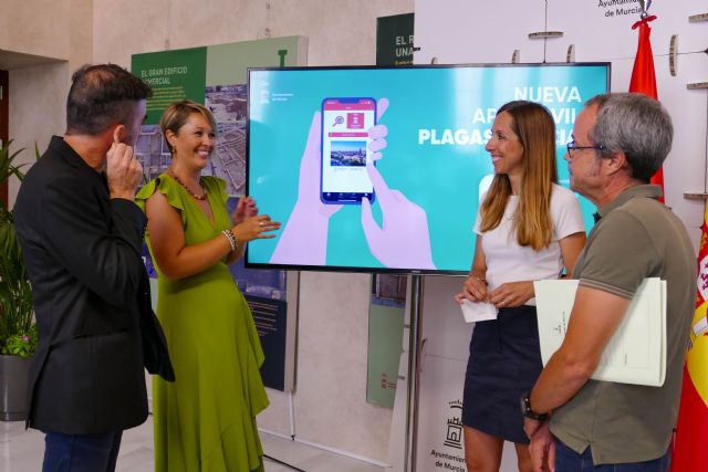 El Ayuntamiento de Murcia pone en marcha una aplicación móvil con geolocalización para mejorar la gestión de las plagas