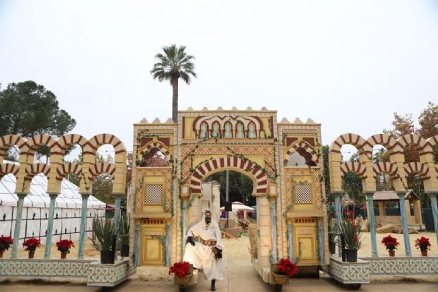 Murcia abre el primer y más extenso Campamento Real de esta Navidad en España con un amplio dispositivo de seguridad para el control de aforos