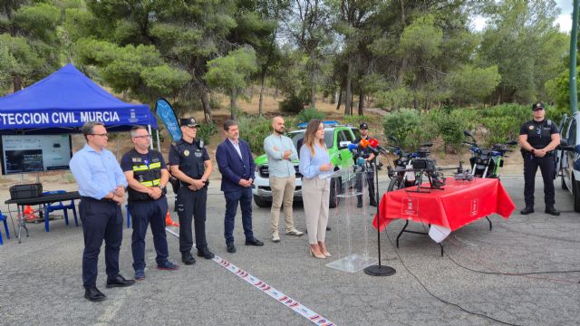 Murcia refuerza la seguridad y la limpieza con un nuevo sistema de vigilancia aérea mediante un dron de última generación