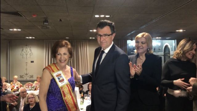 Julia Sanchez Abellan, Reina 2018 de la Federación de Mayores del municipio de Murcia