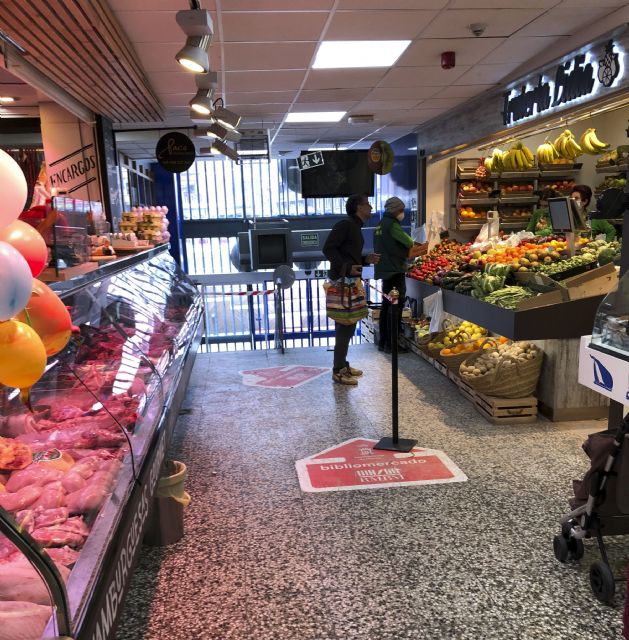 La Concejalía de Comercio, Mercados y Vía Pública intensifica las medidas de protección y seguridad en las plazas de abastos municipales