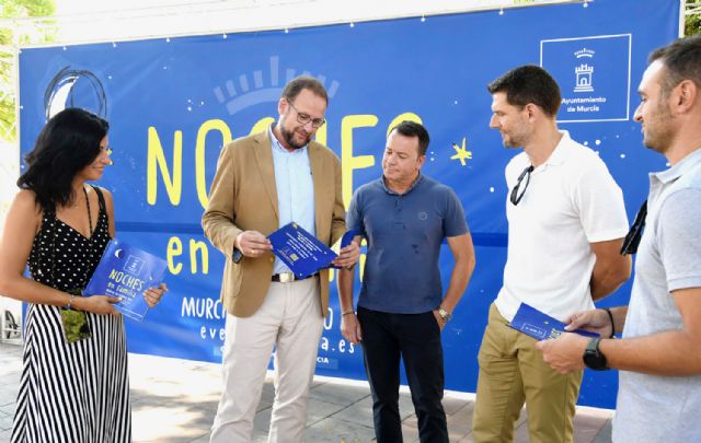 Los jardines de Murcia se llenan de vida en las noches de verano con más de 100 actividades gratuitas para realizar en familia