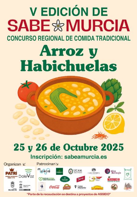 Murcia acoge mañana la gran final del Concurso Regional de Cocina Tradicional 'Sabe A Murcia'