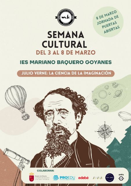 El IES Mariano Baquero celebra su Semana Cultural: una inmersión en la ciencia y la imaginación a través de Julio Verne
