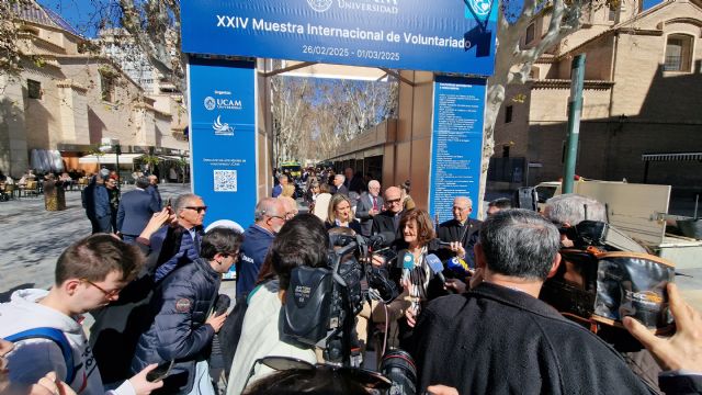 La UCAM inaugura la XXIV Muestra Internacional de Voluntariado, con más de 100 asociaciones