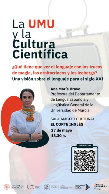 Nueva charla en El Corte Inglés: ¿Qué tiene que ver el lenguaje con los trucos de magia, los ornitorrincos y los icebergs? Una visión sobre el lenguaje para el siglo XXI
