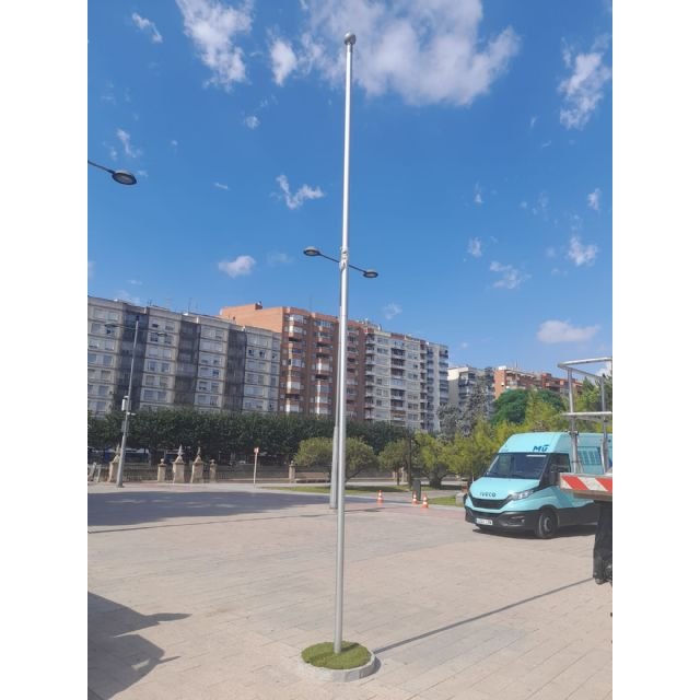 Sustraen por segunda vez la bandera de los derechos LGTBIQ+ instalada en la Plaza de la Cruz Roja