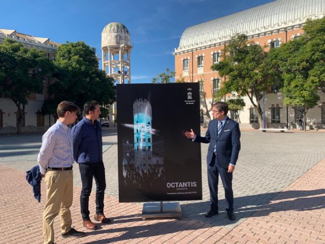 Los barrios del sur contarán con su propia Estrella de Navidad en el depósito de agua del Cuartel de Artillería