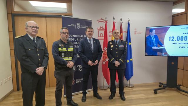 El Ayuntamiento de Murcia impulsa la mayor inversión en seguridad ciudadana de la última década