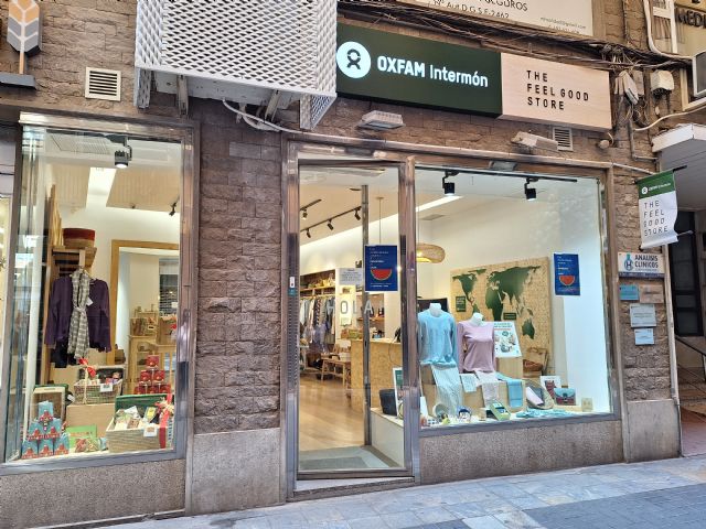 Oxfam Intermón estrena nueva tienda de comercio justo y consumo responsable en Murcia