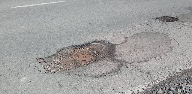 Numerosos obstáculos para los conductores de Alquerías que quieren ir a Murcia