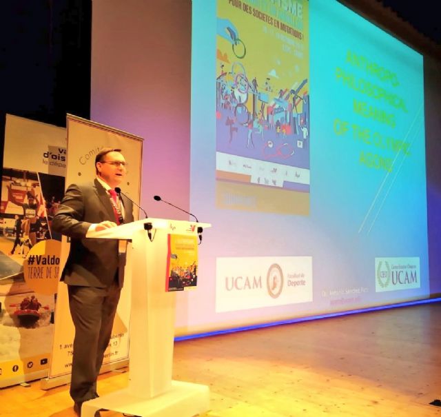 La UCAM participa en el Congreso sobre Historia del Deporte y Olimpismo en París