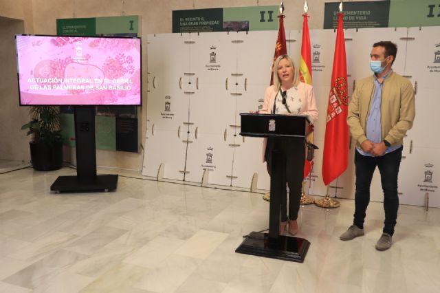 Una actuación integral en el carril de Las Palmeras de San Basilio mejorará sus zonas infantiles, verdes y deportivas