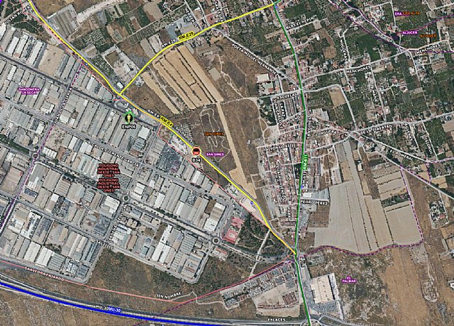 6 heridos en accidente de tráfico ocurrido esta mañana en San Ginés